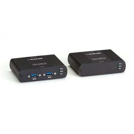 BLACK BOX NETWORK SERVICES Black Box Network Services IC502A-R2 USB 3.0 Ultimate Fiber Extender - 2 Port USB Over Multimode IC502A-R2